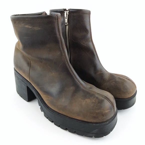 aldo chunky boots